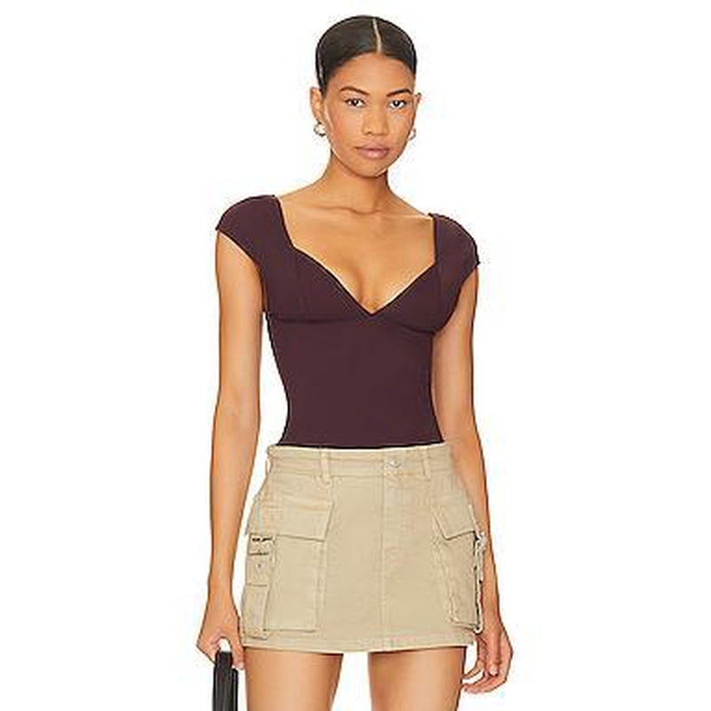 Free People Duo Corset Cami in Black
